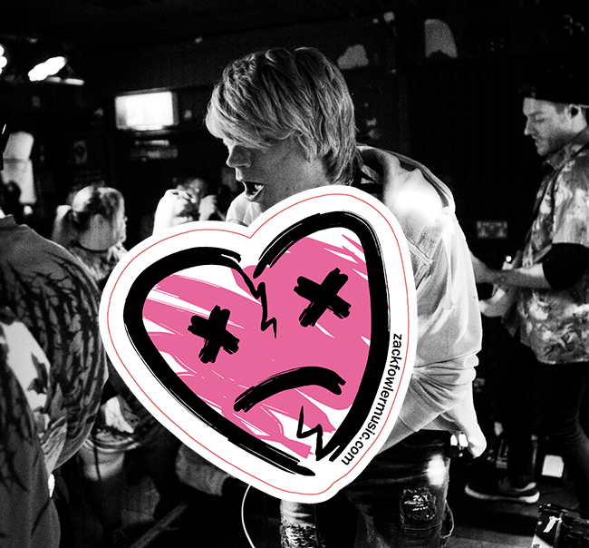 OG Broken Heart Sticker