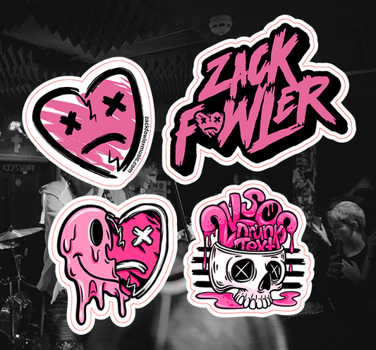 Chaos Collection Sticker Pack (Set of 4)